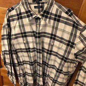 Nautica Long Sleeve Button Up